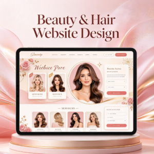 Beauty & Hair Salon Website Design Services